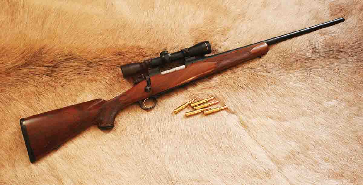 This Serengeti Walkabout is built on a “short” Montana 1999 controlled-feed action with a 3.15-inch magazine.